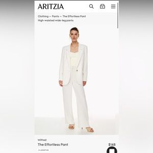 Aritzia Wilfred Effortless Pant
